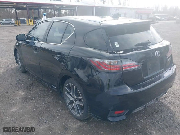 2014 Lexus CT 200h Hybrid with VIN JTHKD5BH0E2188400, listed as a IAAI auction lot 41766759 with 241,908 mi miles. Bid and sale history available at carsss.com. Image 3.