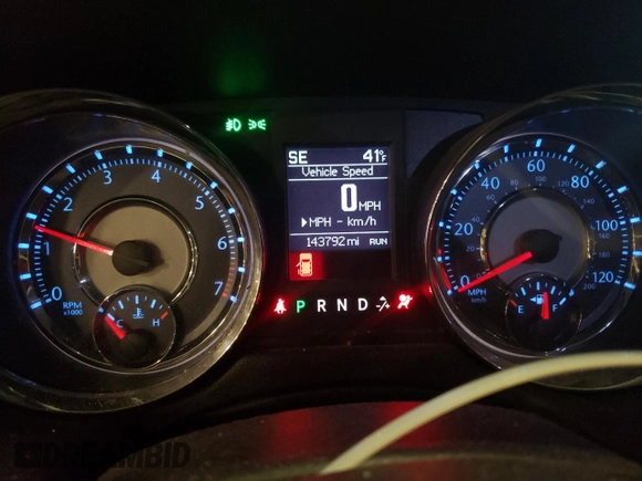 2013 Chrysler Town & Country Touring with VIN 2C4RC1BG7DR711799, listed as a Copart auction lot 52962675 with 143,792 mi miles and Salvage Title. Bid and sale history available at DreamBid. Image 9.