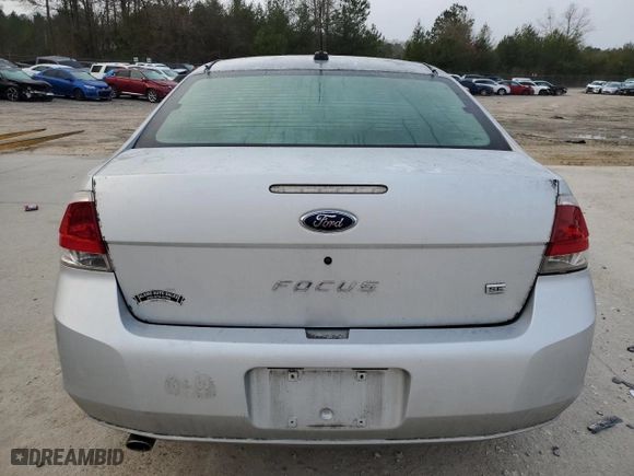 2008 Ford Focus SE with VIN 1FAHP35NX8W257671, listed as a Copart auction lot 43049065 with NaN miles and Salvage Title. Bid and sale history available at carsss.com. Image 6.