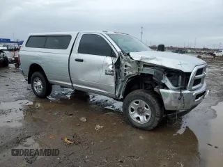 2017 Ram 2500 Tradesman with VIN 3C6MR5AJ7HG663950, listed as a Copart auction lot 47785975 with 74,493 mi miles and Salvage Title. Bid and sale history available at carsss.com. Image 4.
