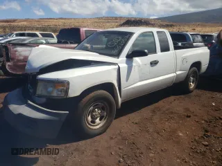 2008 Dodge Dakota ST with VIN 1D7HE22K28S522360, listed as a Copart auction lot 66513574 with 189,222 mi miles and Clean Title. Bid and sale history available at carsss.com. Image 1.