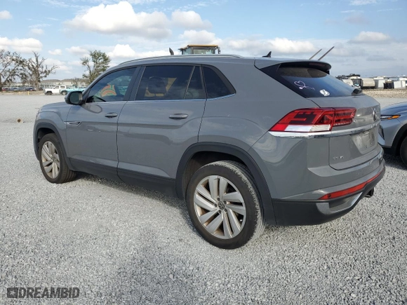 2021 Volkswagen Atlas Cross Sport 3.6L V6 SE w/Technology with VIN 1V2JE2CAXMC217421, listed as a Copart auction lot 85498324 with 64,748 mi miles and Non Repairable. Bid and sale history available at carsss.com. Image 2.