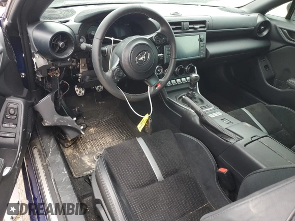 2024 Toyota GR86 Premium with VIN JF1ZNBE16R9752564, listed as a Copart auction lot 45557715 with 11,605 mi miles and Salvage Title. Bid and sale history available at carsss.com. Image 8.