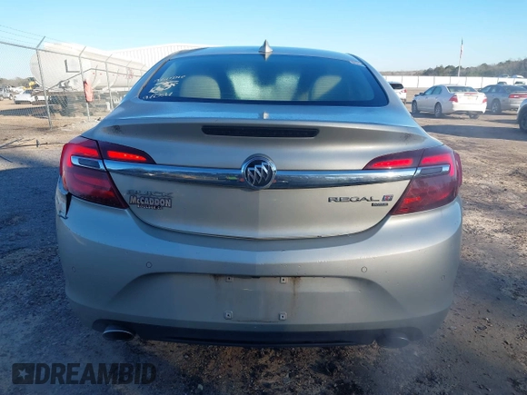 2015 Buick Regal Premium I z VIN 2G4GP5EX1F9177454, wystawiony jako IAAI lot #41342895 z przebiegiem 170 968 mil mil oraz . Historia ofert i sprzedaży dostępna na DreamBid. Obrazek 16.