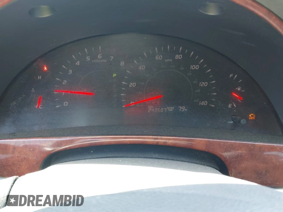 2007 Toyota Camry CE with VIN JTNBE46K173119853, listed as a IAAI auction lot 42133844 with 243,587 mi miles and . Bid and sale history available at DreamBid. Image 7.