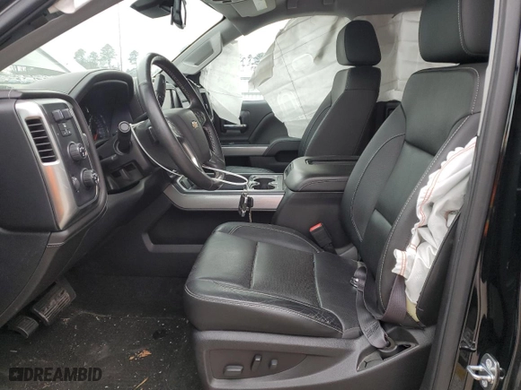 2017 Chevrolet Silverado 1500 LTZ with VIN 1GCVKSEC5HZ400061, listed as a Copart auction lot 48344665 with 35,357 mi miles and Salvage Title. Bid and sale history available at carsss.com. Image 7.