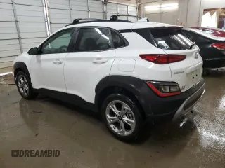 2023 Hyundai Kona SEL with VIN KM8K6CABXPU041341, listed as a Copart auction lot 50130115 with 32,024 mi miles and Salvage Title. Bid and sale history available at DreamBid. Image 2.