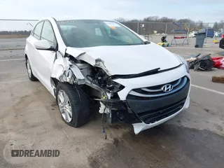 2013 Hyundai Elantra GT with VIN KMHD35LE1DU145894, listed as a IAAI auction lot 41828751 with 90,529 mi miles. Bid and sale history available at carsss.com. Image 6.