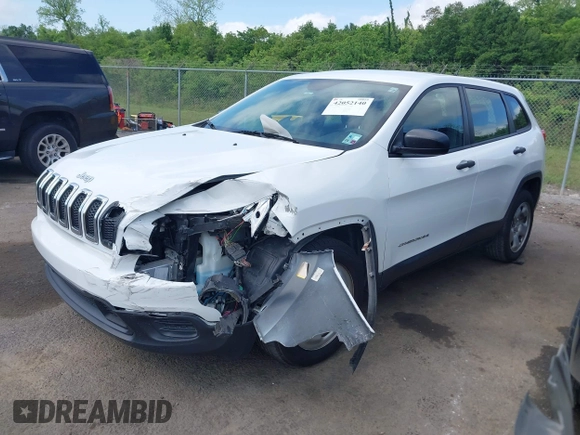 2016 Jeep Cherokee Altitude with VIN 1C4PJLAB4GW290666, listed as a IAAI auction lot 42052140 with 77,116 mi miles. Bid and sale history available at carsss.com. Image 17.