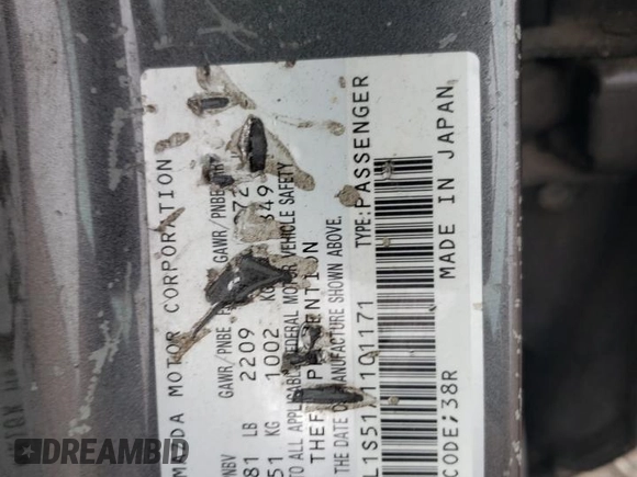 2010 Mazda 3 S Grand Touring with VIN JM1BL1S51A1101171, listed as a Copart auction lot 51283585 with 94,933 mi miles and Salvage Title. Bid and sale history available at carsss.com. Image 15.