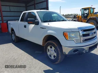 2013 Ford F-150 XL with VIN 1FTFX1EF3DFC42390, listed as a IAAI auction lot 41809055 with 333,134 mi miles. Bid and sale history available at carsss.com. Image 1.