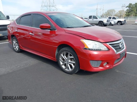 2013 Nissan Sentra SV with VIN 3N1AB7AP7DL729319, listed as a IAAI auction lot 41870076 with 1 mi miles. Bid and sale history available at carsss.com. Image 1.