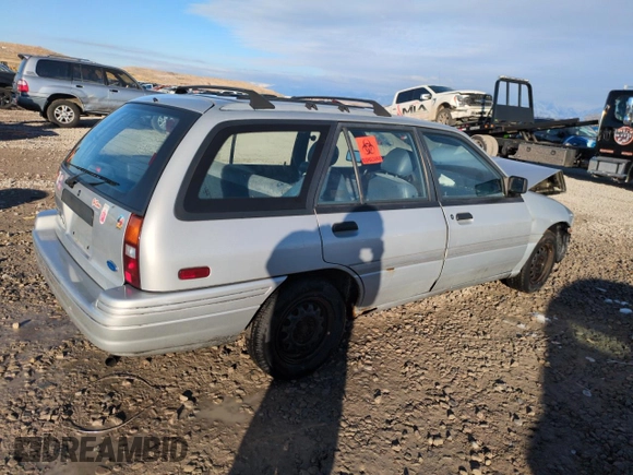 1993 Ford Escort z VIN 1FAPP15J7PW181838, wystawiony jako Copart lot #88717755 z przebiegiem 6 017 mil mil oraz Szkoda całkowita • Salvage title. Historia ofert i sprzedaży dostępna na DreamBid. Obrazek 3.