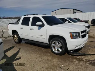 2011 Chevrolet Avalanche LT with VIN 3GNTKFE3XBG368334, listed as a Copart auction lot 46836805 with 127,269 mi miles and Salvage title. Bid and sale history available at DreamBid. Image 4.