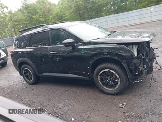 2024 Nissan Pathfinder Rock Creek with VIN 5N1DR3BDXRC295432, listed as a IAAI auction lot 42453531 with 18,917 mi miles and . Bid and sale history available at DreamBid. Image 13.