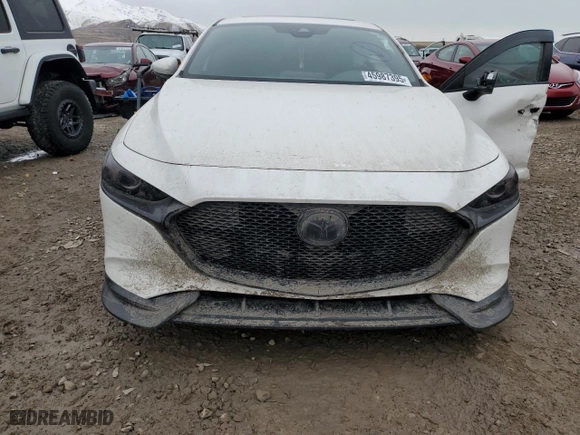 2022 Mazda Mazda3 Hatchback Preferred with VIN JM1BPALL4N1501331, listed as a Copart auction lot 45987395 with 43,642 mi miles and Salvage Title. Bid and sale history available at carsss.com. Image 5.