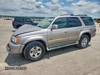 2002 Toyota 4Runner SR5 z VIN JT3GN86R120257440, wystawiony jako Copart lot #58552395 z przebiegiem 264 663 mil mil oraz Szkoda całkowita • Salvage title. Historia ofert i sprzedaży dostępna na DreamBid. Obrazek 1.