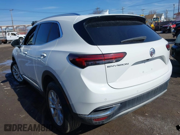2021 Buick Envision Preferred with VIN LRBAZLR45MD041450, listed as a IAAI auction lot 41820633 with 36,722 mi miles and . Bid and sale history available at DreamBid. Image 3.