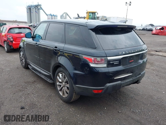 2014 Land Rover Range Rover Sport HSE z VIN SALWR2WF9EA351748, wystawiony jako IAAI lot #42608363 z przebiegiem 155 595 mil mil oraz . Historia ofert i sprzedaży dostępna na DreamBid. Obrazek 3.