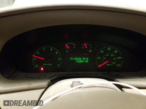 2004 Ford Taurus SE with VIN 1FAFP53U74G122231, listed as a Copart auction lot 42904044 with 116,851 mi miles and Salvage Title. Bid and sale history available at DreamBid. Image 9.