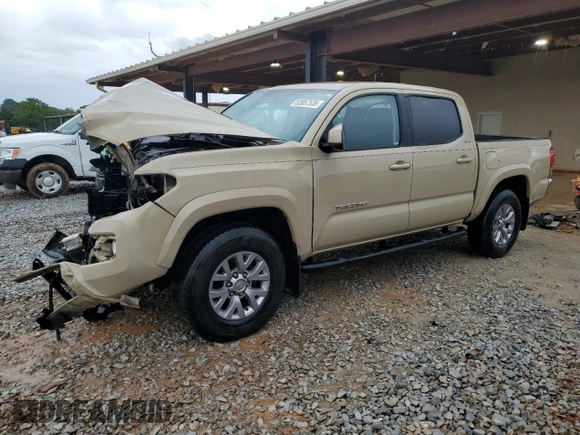 2017 Toyota Tacoma SR5 with VIN 5TFAZ5CN2HX030781, listed as a Copart auction lot 53957535 with 105,606 mi miles and Salvage Title. Bid and sale history available at DreamBid. Image 1.