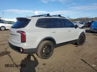 2024 Kia Telluride EX X-Line z VIN 5XYP3DGC5RG439067, wystawiony jako Copart lot #87198444 z przebiegiem 11 151 mil mil oraz Szkody całkowita. Historia ofert i sprzedaży dostępna na DreamBid. Obrazek 3.