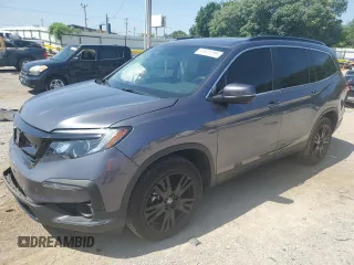 2021 Honda Pilot Special Edition with VIN 5FNYF6H23MB064213, listed as a Copart auction lot 61631285 with 18,950 mi miles and Salvage title. Bid and sale history available at DreamBid. Image 1.