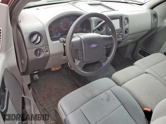 2008 Ford F-150 XL with VIN 1FTRF12228KD79934, listed as a Copart auction lot 60757655 with 148,754 mi miles and Clean title. Bid and sale history available at DreamBid. Image 8.