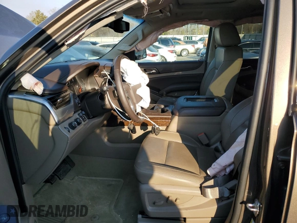 2016 Chevrolet Suburban LT with VIN 1GNSKHKC6GR464500, listed as a Copart auction lot 50807115 with 55,526 mi miles and Salvage Title. Bid and sale history available at carsss.com. Image 7.