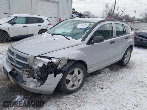 2007 Dodge Caliber SXT with VIN 1B3HB48B07D159549, listed as a IAAI auction lot 41330969 with 124,911 mi miles and . Bid and sale history available at DreamBid. Image 17.