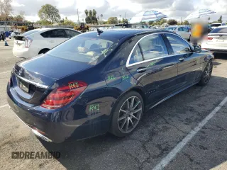 2020 Mercedes-Benz S-Class S 560 with VIN W1KUG8DB4LA569882, listed as a Copart auction lot 45408425 with 27,361 mi miles and Salvage Title. Bid and sale history available at carsss.com. Image 3.