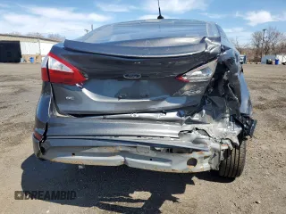 2017 Ford Fiesta SE with VIN 3FADP4BJ7HM136764, listed as a Copart auction lot 50699105 with 66,265 mi miles and Salvage Title. Bid and sale history available at carsss.com. Image 6.