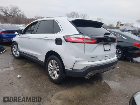 2020 Ford Edge SEL with VIN 2FMPK4J96LBA70677, listed as a IAAI auction lot 41212603 with 30,295 mi miles. Bid and sale history available at carsss.com. Image 3.
