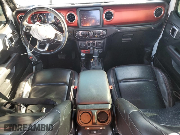 2020 Jeep Wrangler Unlimited Rubicon с VIN 1C4HJXFN8LW342681, выставлен на аукционе Copart как лот 88601185 с пробегом 53 065 миль миль и Списание • Salvage title. История ставок и продаж доступна на DreamBid. Изображение 8.