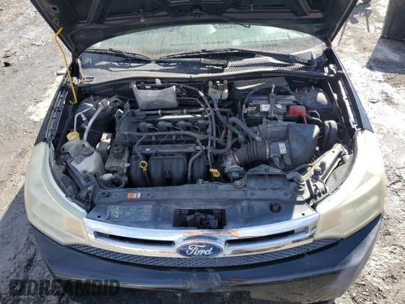 2010 Ford Focus S with VIN 1FAHP3EN7AW251154, listed as a Copart auction lot 44527545 with 107,058 mi miles and Salvage Title. Bid and sale history available at carsss.com. Image 11.