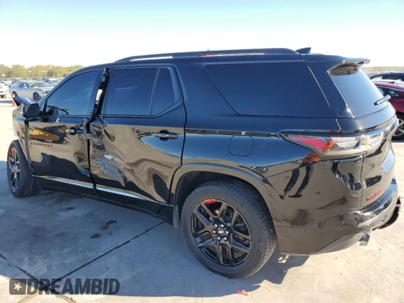 2019 Chevrolet Traverse Premier with VIN 1GNERKKWXKJ238077, listed as a Copart auction lot 81751044 with 77,856 mi miles and Salvage Title. Bid and sale history available at carsss.com. Image 2.