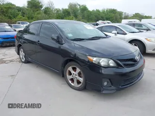 2012 Toyota Corolla L with VIN 5YFBU4EE9CP074214, listed as a IAAI auction lot 41921336 with 166,873 mi miles. Bid and sale history available at carsss.com. Image 1.