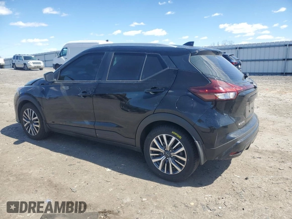 2022 Nissan Kicks SV with VIN 3N1CP5CVXNL526274, listed as a Copart auction lot 50654805 with 78,185 mi miles and Salvage Title. Bid and sale history available at carsss.com. Image 2.