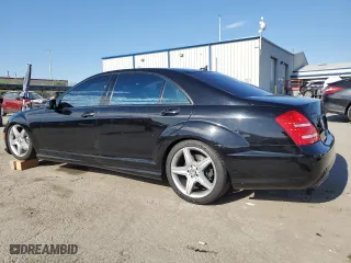 2011 Mercedes-Benz S-Class S 550 with VIN WDDNG8GB9BA362922, listed as a Copart auction lot 68064404 with 98,859 mi miles and Salvage Title. Bid and sale history available at carsss.com. Image 2.