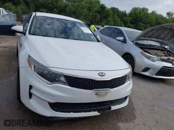 2016 Kia Optima LX with VIN 5XXGT4L31GG041619, listed as a IAAI auction lot 42603879 with 158,755 mi miles and . Bid and sale history available at DreamBid. Image 6.