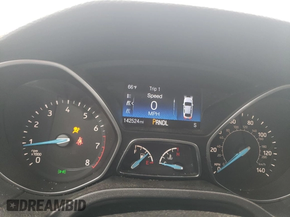 2018 Ford Focus SE with VIN 1FADP3F29JL258787, listed as a Copart auction lot 59678925 with 142,524 mi miles and Clean title. Bid and sale history available at DreamBid. Image 9.