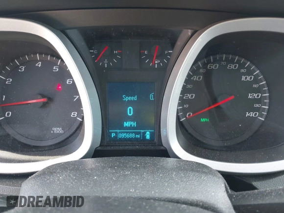 2012 Chevrolet Equinox LT w/2LT with VIN 2GNFLNE57C6384445, listed as a IAAI auction lot 41887912 with 95,688 mi miles. Bid and sale history available at carsss.com. Image 7.