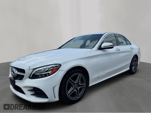 2020 Mercedes-Benz C 300 with VIN WDDWF8EB0LR541976, listed as a Copart auction lot 59666185 with 85,591 mi miles and Clean title. Bid and sale history available at DreamBid. Image 2.