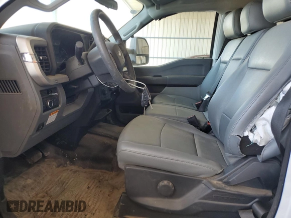 2023 Ford F-250 XL with VIN 1FT7W2BA2PED17337, listed as a Copart auction lot 50185165 with 8,540 mi miles and Clean title. Bid and sale history available at DreamBid. Image 7.