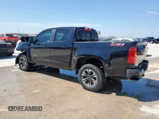 2022 Chevrolet Colorado 2WD Z71 with VIN 1GCGSDEN6N1204453, listed as a Copart auction lot 53140795 with 23,734 mi miles and Salvage title. Bid and sale history available at DreamBid. Image 2.