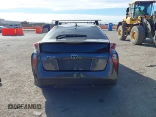 2017 Toyota Prius Two with VIN JTDKARFU6H3535784, listed as a IAAI auction lot 41271625 with 244,638 mi miles. Bid and sale history available at carsss.com. Image 16.