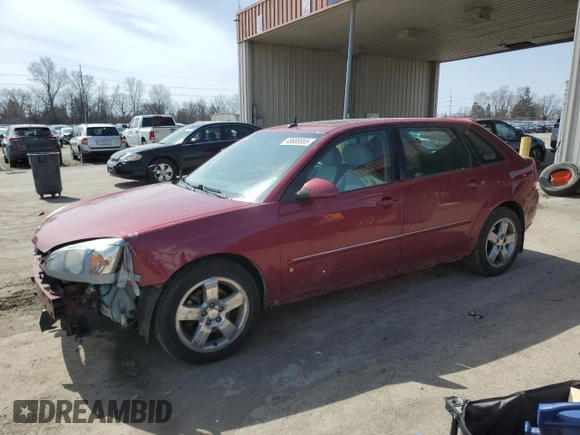 2006 Chevrolet Malibu Maxx LTZ z VIN 1G1ZU63846F154550, wystawiony jako Copart lot #49699365 z przebiegiem 179 252 mil mil oraz Szkoda całkowita • Salvage title. Historia ofert i sprzedaży dostępna na DreamBid. Obrazek 1.