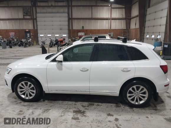 2015 Audi Q5 Progressiv with VIN WA1LFCFP8FA083935, listed as a IAAI auction lot 41822879 with 151,973 mi miles and . Bid and sale history available at DreamBid. Image 14.