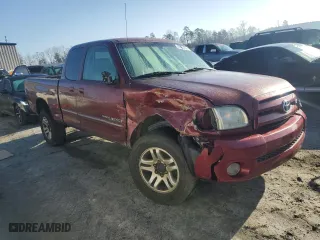 2004 Toyota Tundra Ltd with VIN 5TBBT48154S442059, listed as a Copart auction lot 43553195 with 231,910 mi miles and Salvage Title. Bid and sale history available at carsss.com. Image 4.