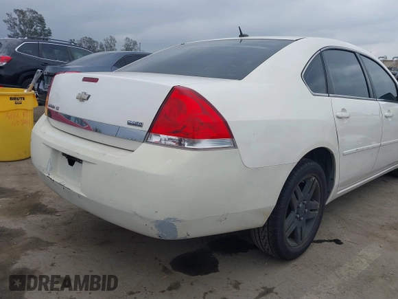 2007 Chevrolet Impala LS with VIN 2G1WB58K079184629, listed as a IAAI auction lot 41896452 with 161,513 mi miles and . Bid and sale history available at DreamBid. Image 13.